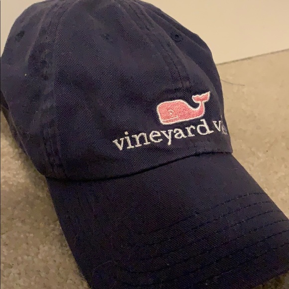 vineyard vines navy hat - Picture 2 of 2